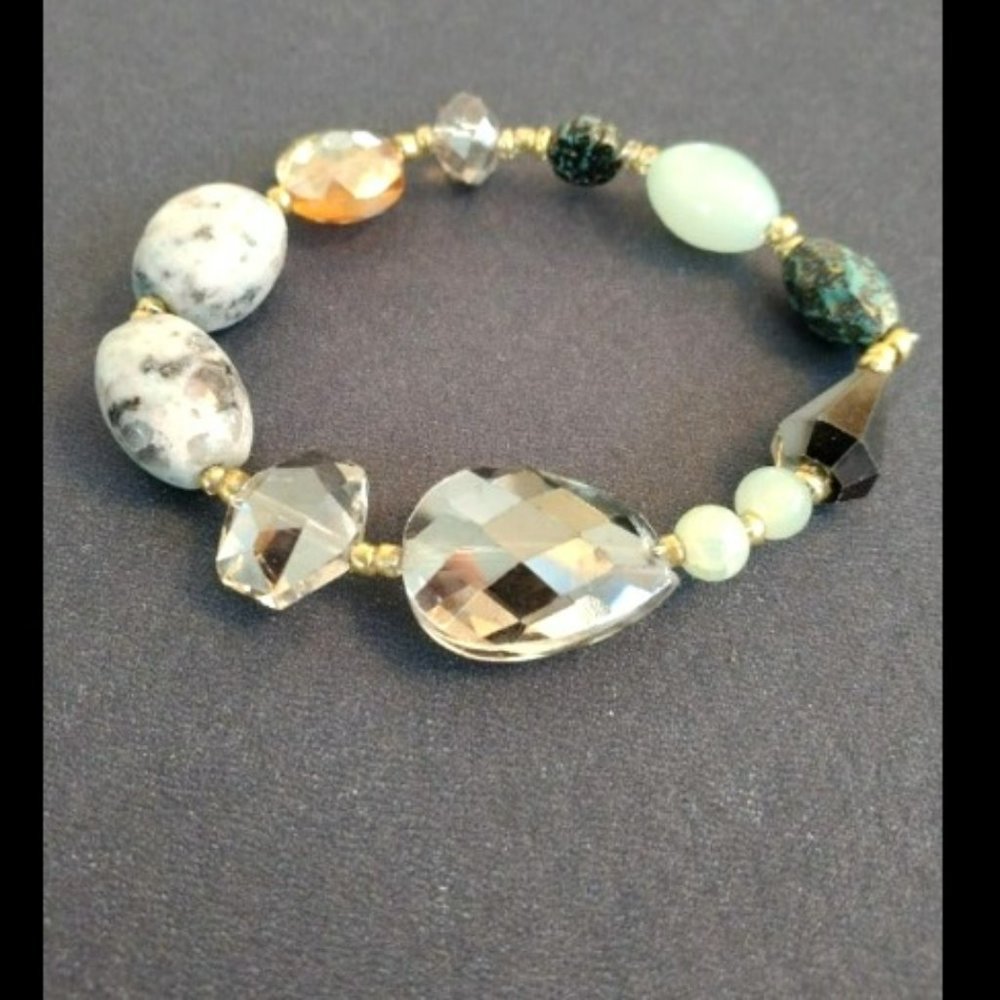 Beautiful handmade gemstone bracelet